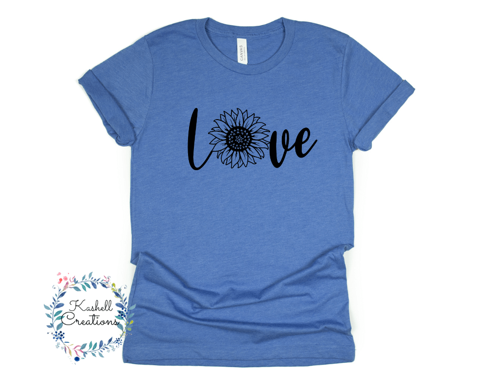 Sunflower Love T Shirt