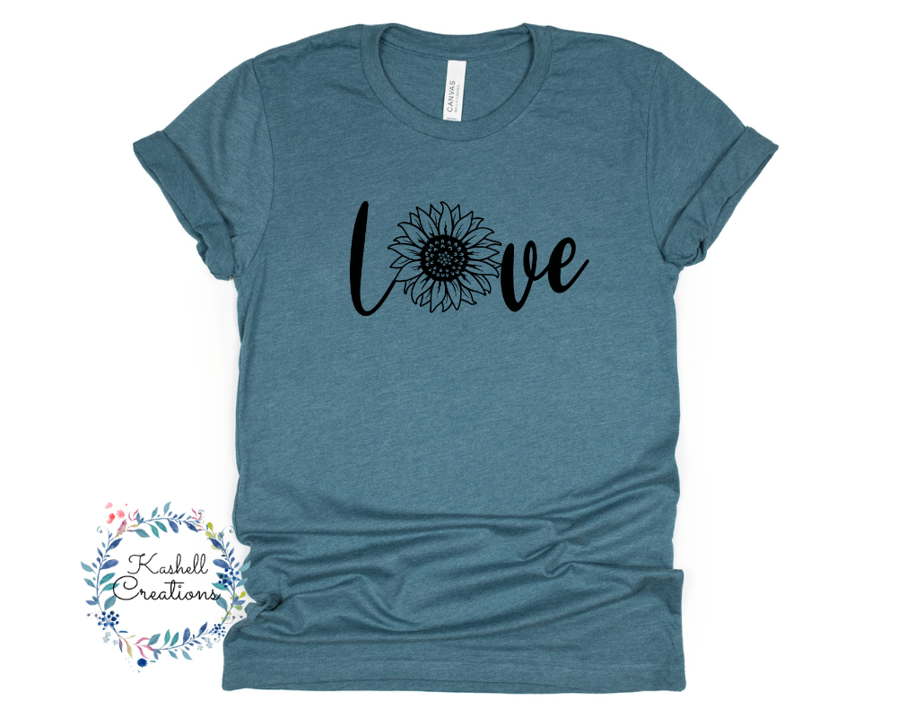 Sunflower Love T Shirt