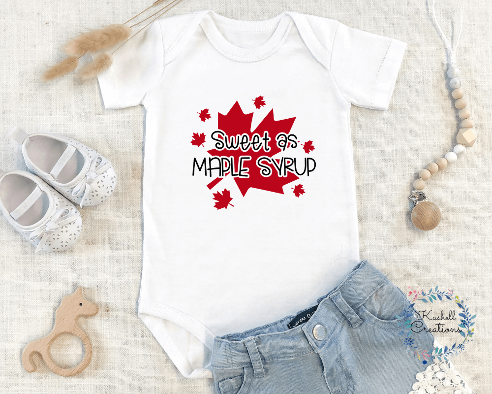 Sweet Maple Syrup Bodysuit - Kashell Creations