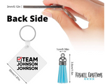 Johnson & Johnson Vaccinated Keychain - Kashell Creations
