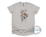 Flower Peace T-Shirt - Kashell Creations