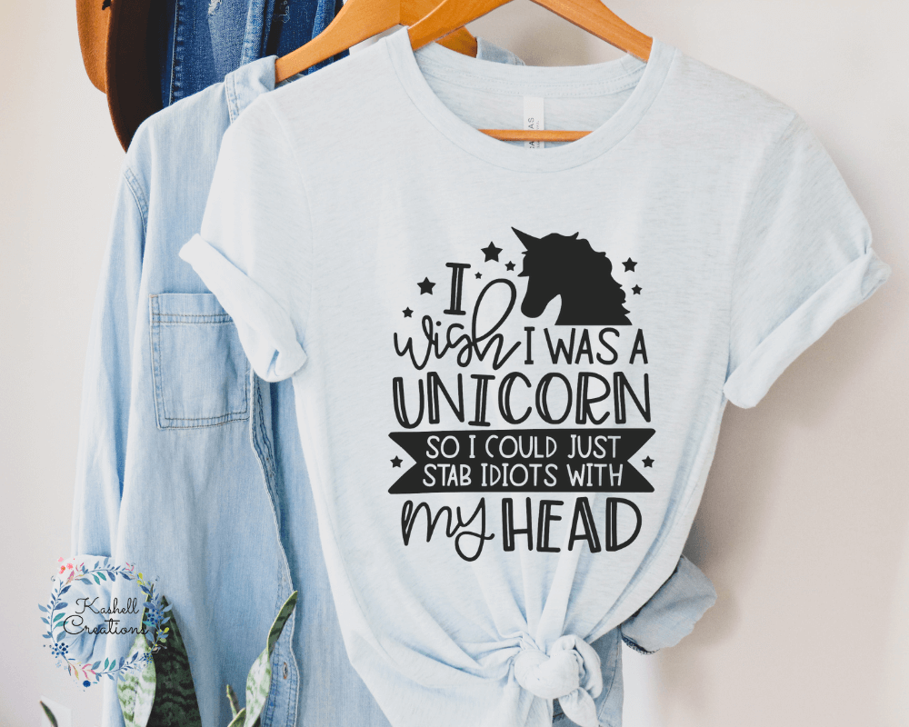 Stab Idiots T Shirt - Kashell Creations